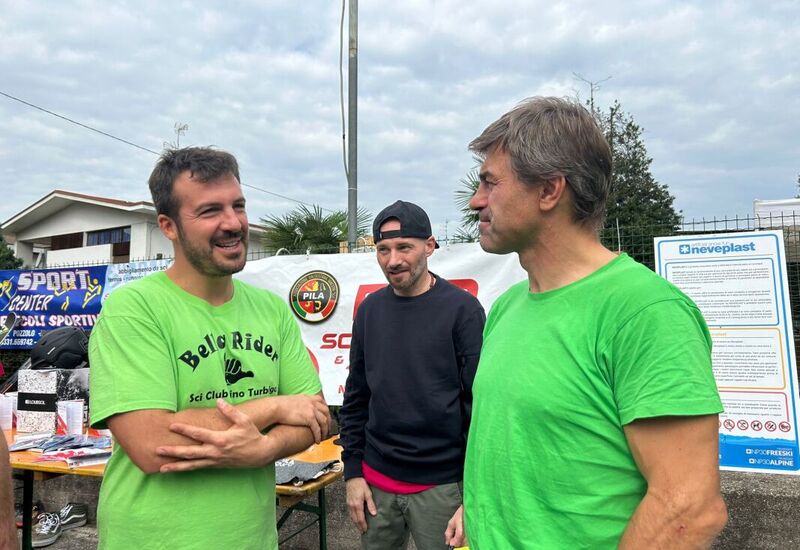 Bella Rider sciare a Turbigo