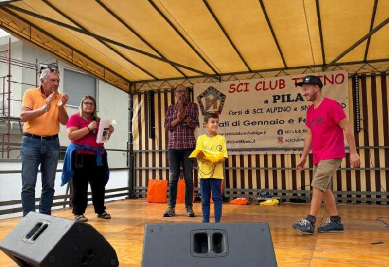 Bella Rider sciare a Turbigo