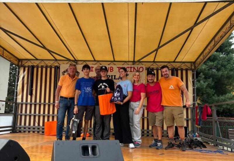 Bella Rider sciare a Turbigo