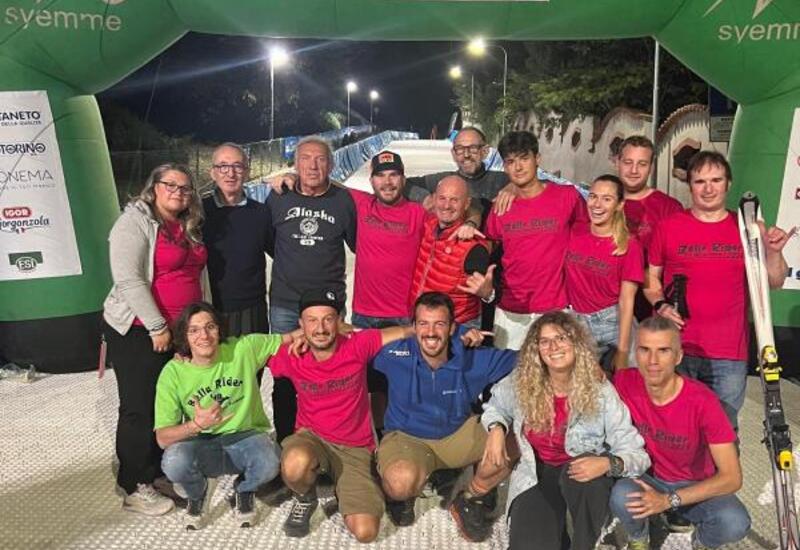 Bella Rider sciare a Turbigo