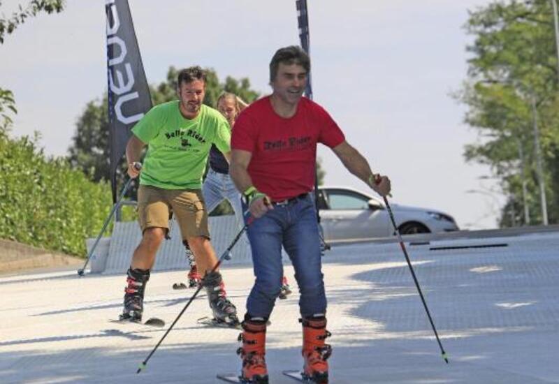 Bella Rider sciare a Turbigo