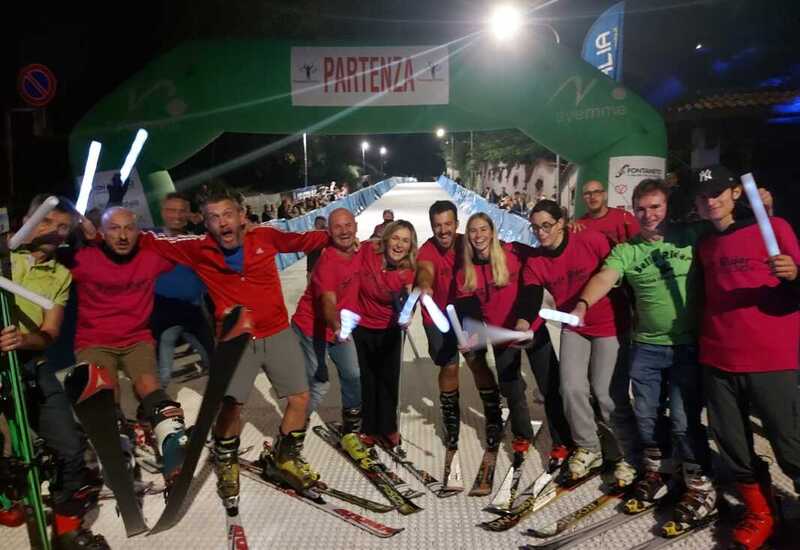 Bella Rider sciare a Turbigo