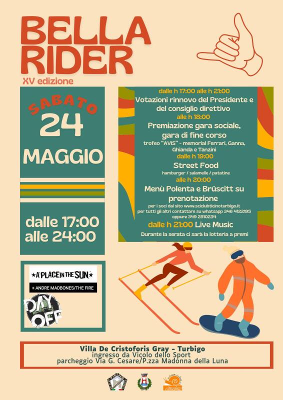 Festa di chiusura 15° Bella Rider e Votazioni rinnovo Presidente e consiglio direttivo