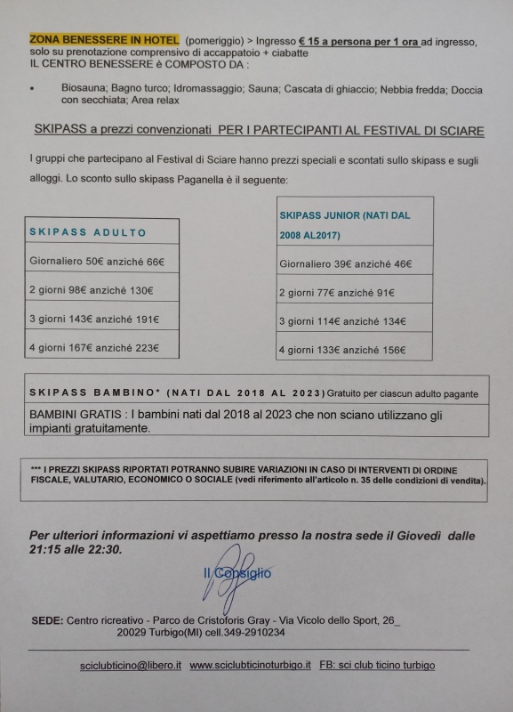 Andalo Festival di Sciare 7-11 Gennaio 2026 